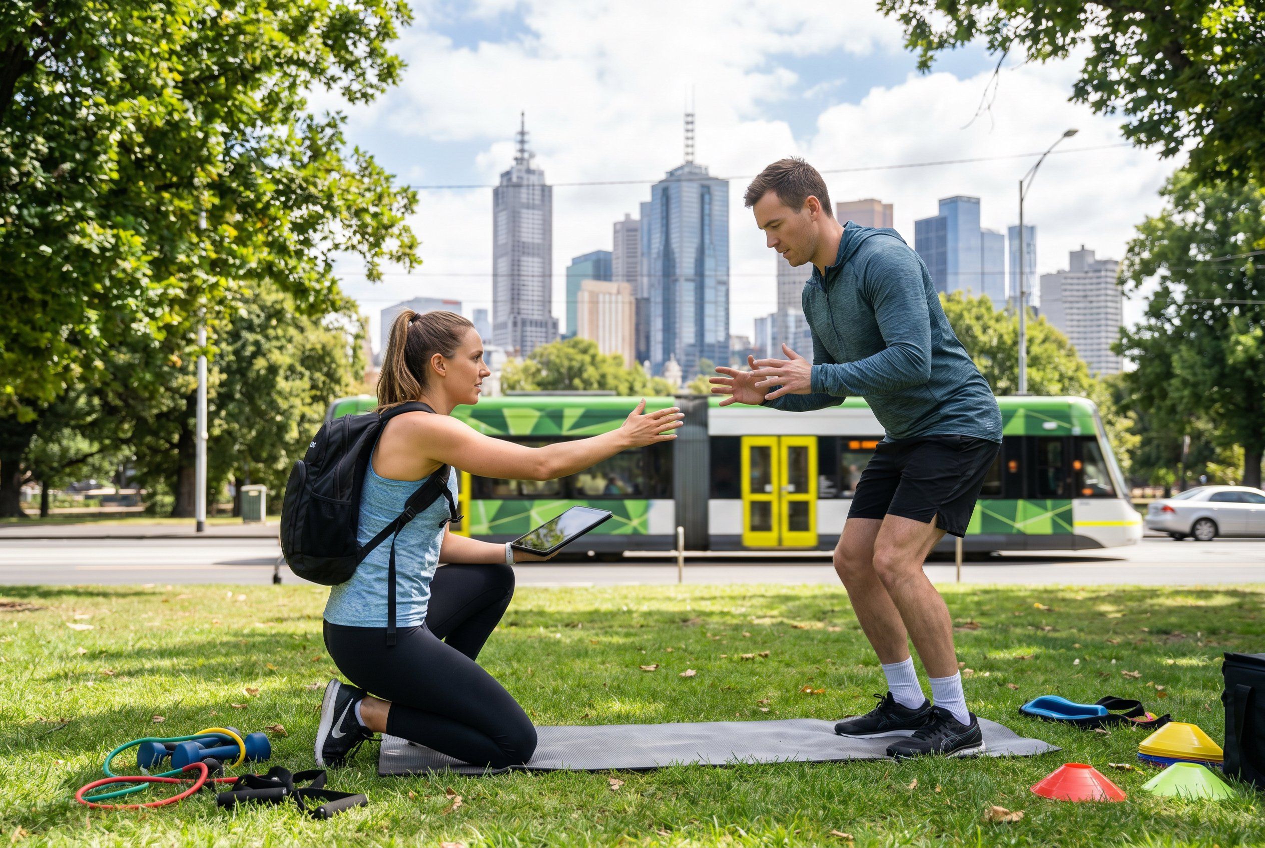 mobile personal trainer melbourne personalised assessment and program planning