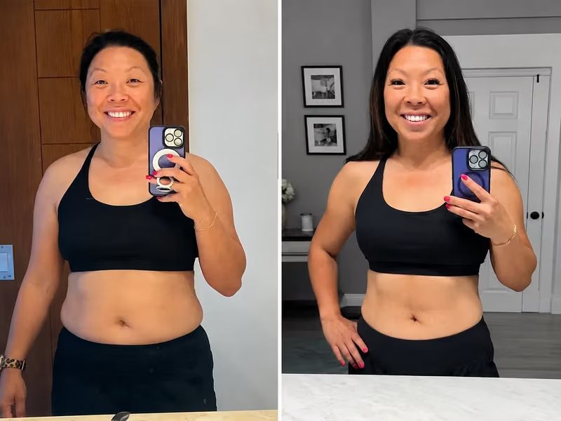 Personal Trainer Southbank 29 Fitness Network client before and after personal training