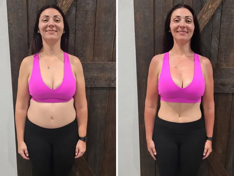 Personal Trainer Southbank 30 Fitness Network client before and after personal training