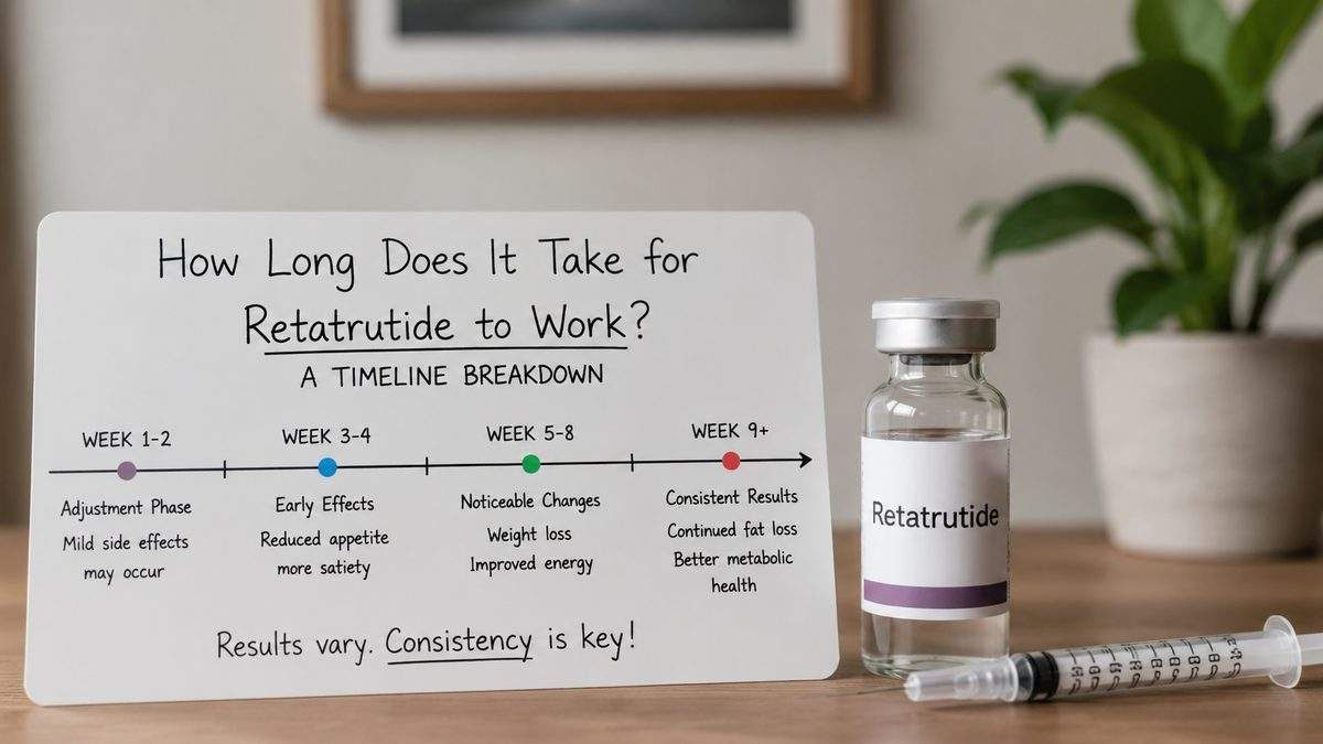 How Long Does It Take for Retatrutide to Work? A Timeline Breakdown